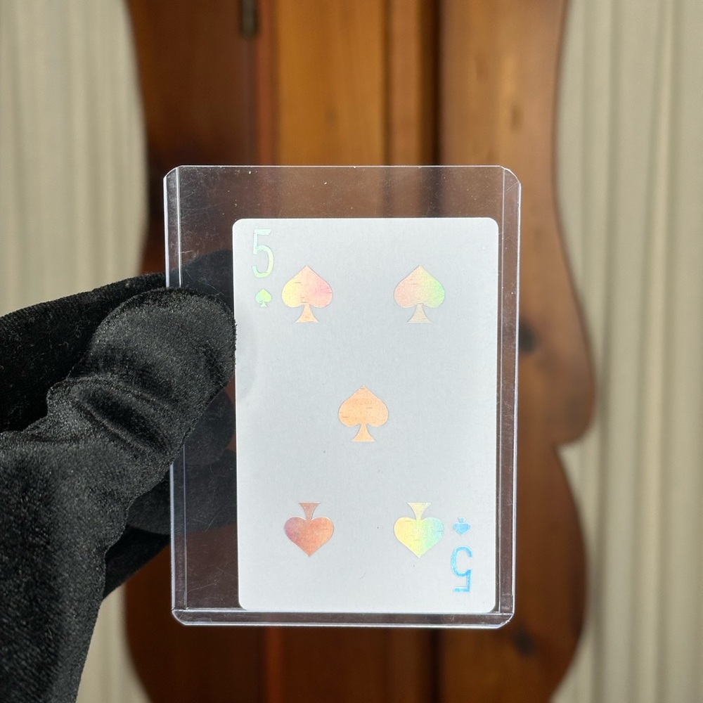 Dior Joy Playing Card - 5 of Spades♠️
